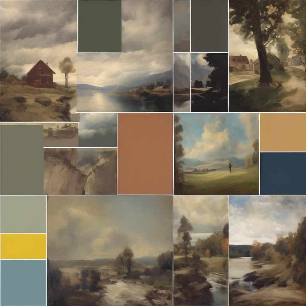 Ρεαλιστικά πορτραίτα φυσικών τοπίων, ζωγραφιές με δύναμη έκφρασης και βλέμμα που μιλά.